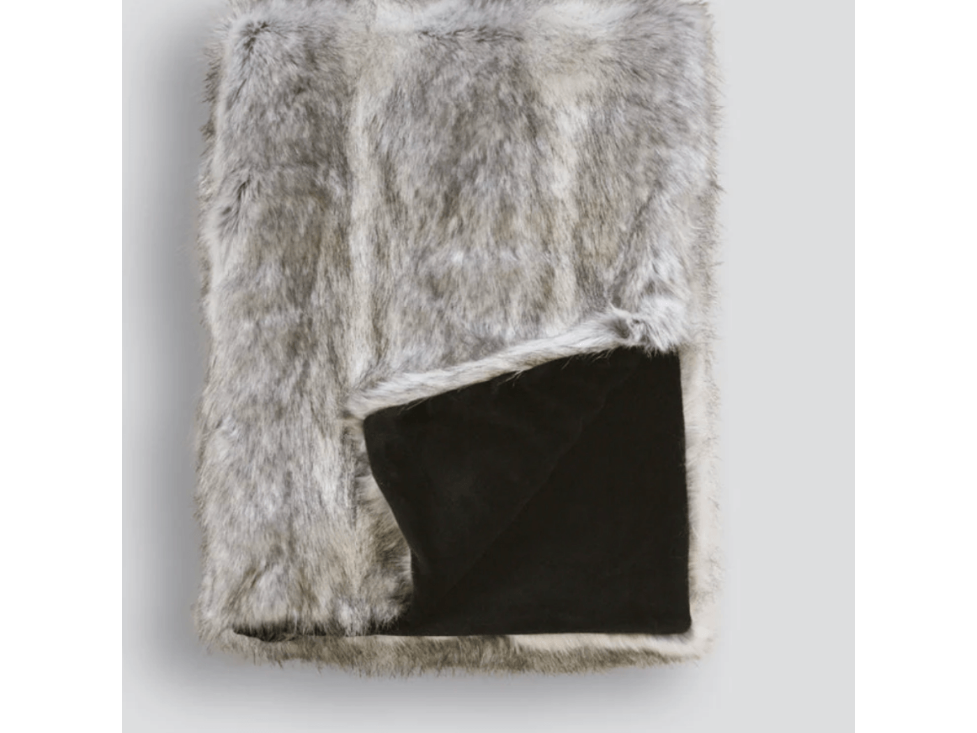 Grey Coyote Throw