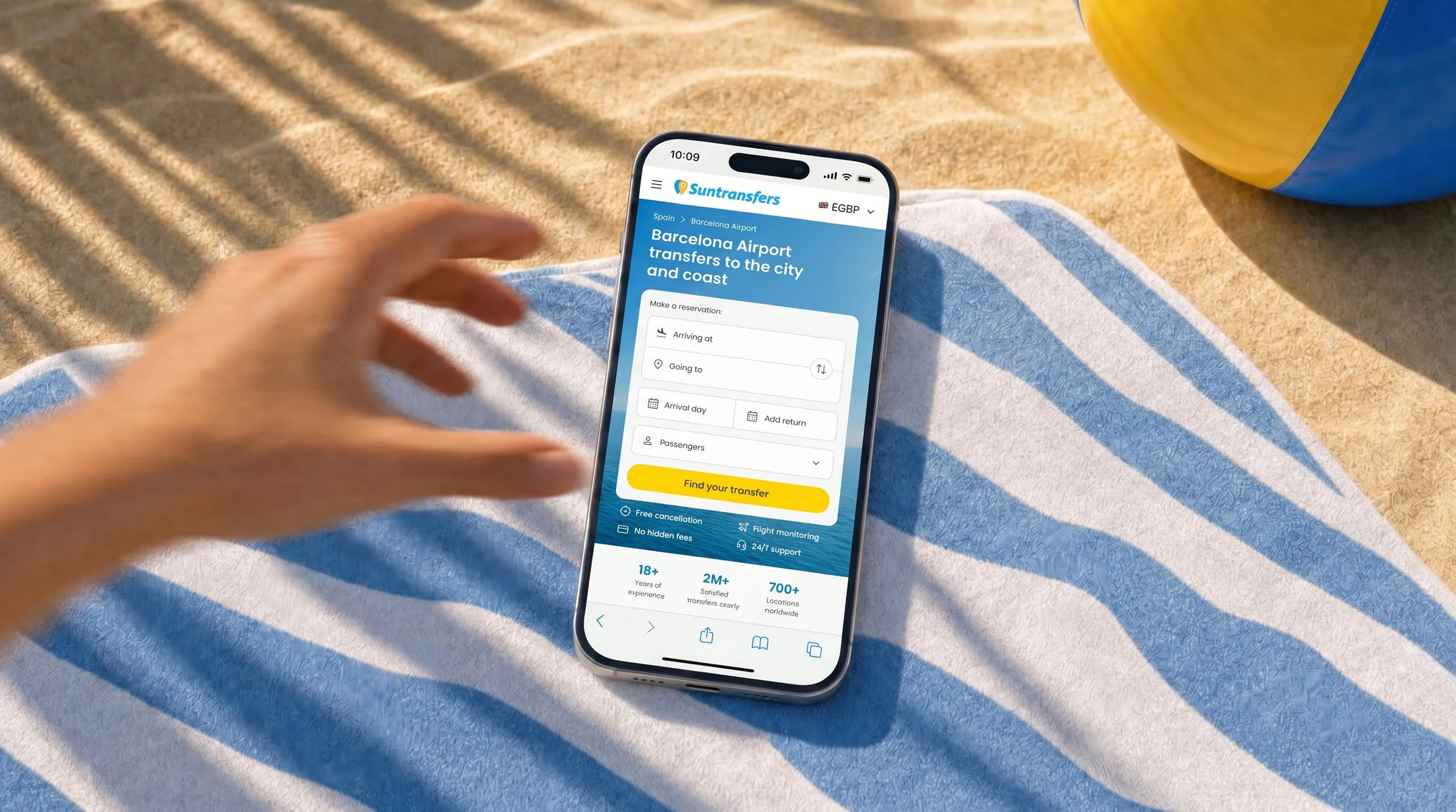 SunTransfers. Rediseño UX y branding para eCommerce del sector travel