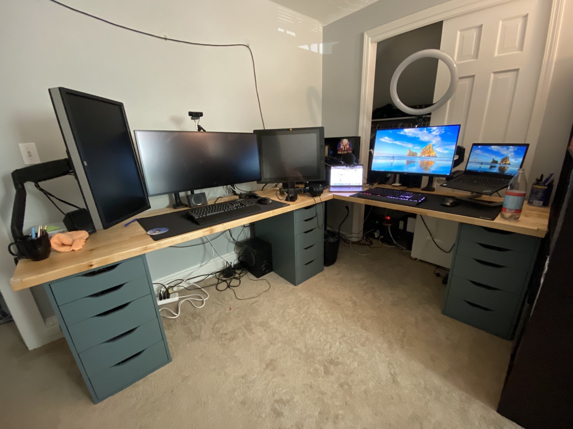 build a computer desk