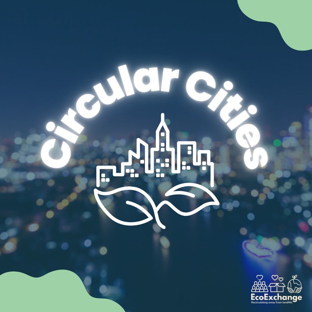The principles of the circular economy 
♻️ can be applied anywhere - from the small scale of an individual product 📦 to the huge scale of a city! 🏙️ 

Super exciting to see these ideas 
💡being implemented in cities all around the world! 🌎

If you