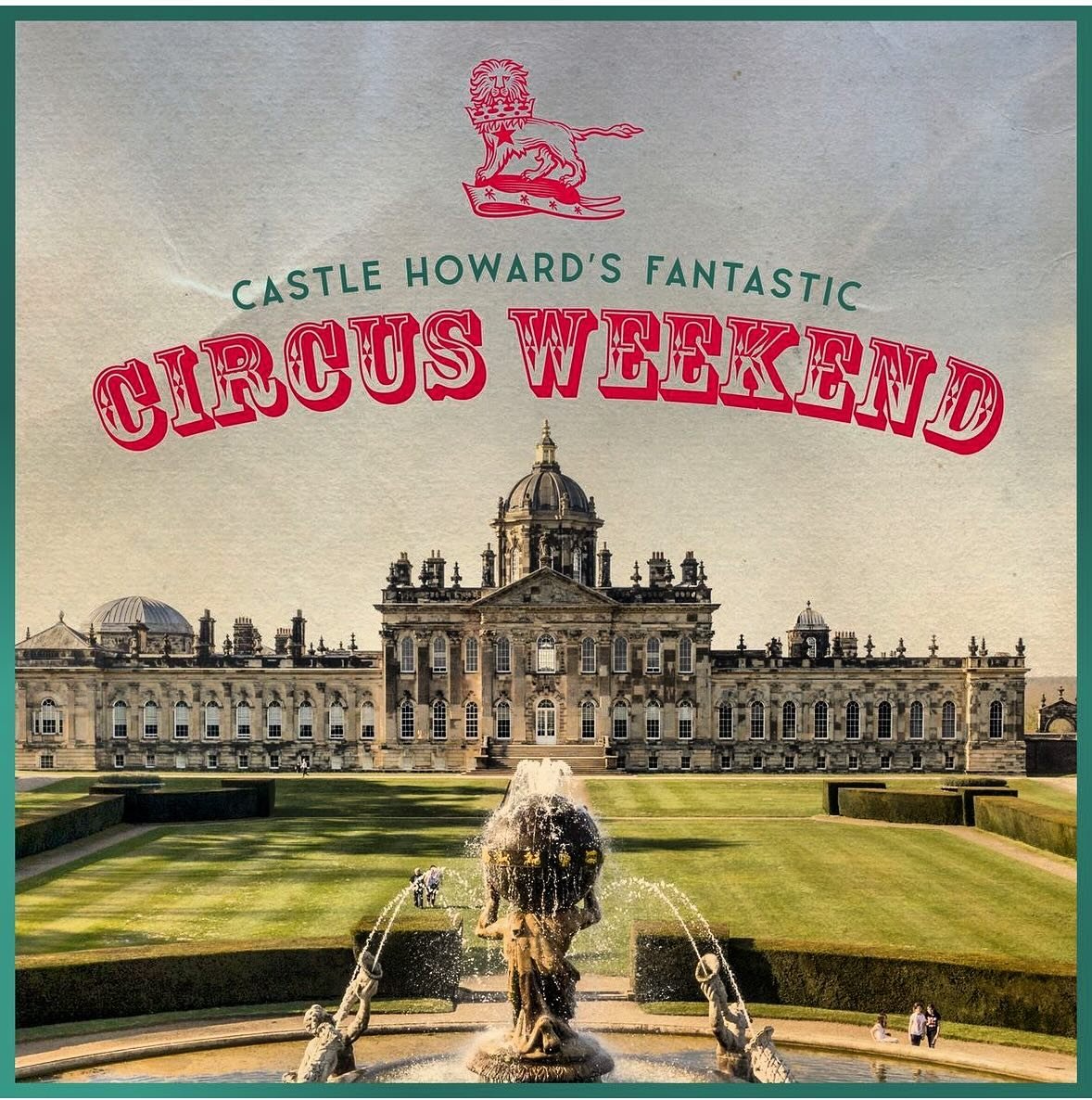 ✨ It&rsquo;s time ✨ Calling all wannabe 🎪 🐶 of Yorkshire! We&rsquo;re @castle_howard all weekend so roll up and #runawaywiththecaninecircus 🤹🏼&zwj;♀️ Sessions at 10.30 | 13.30 | 16.00 both days, plus fabulous human Circus performers too! The ☀️ i