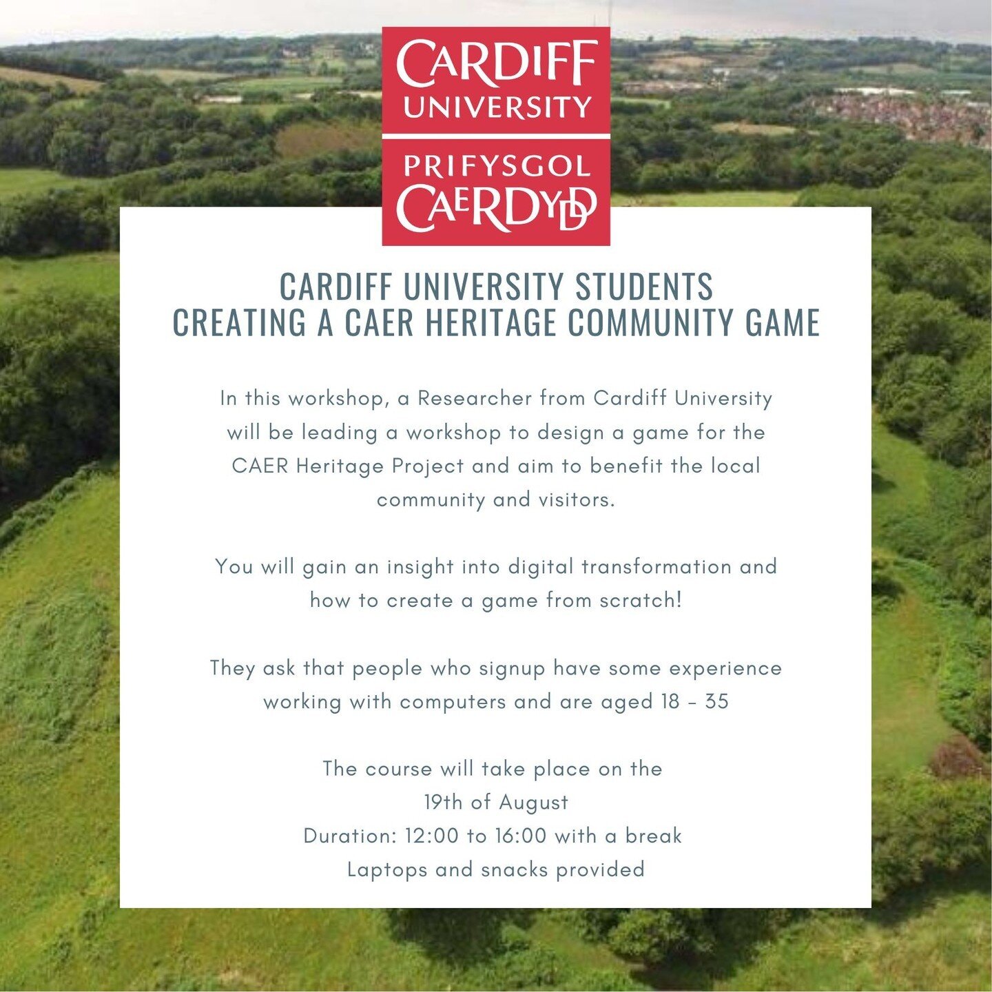 Design a digital game for the CAER Heritage project