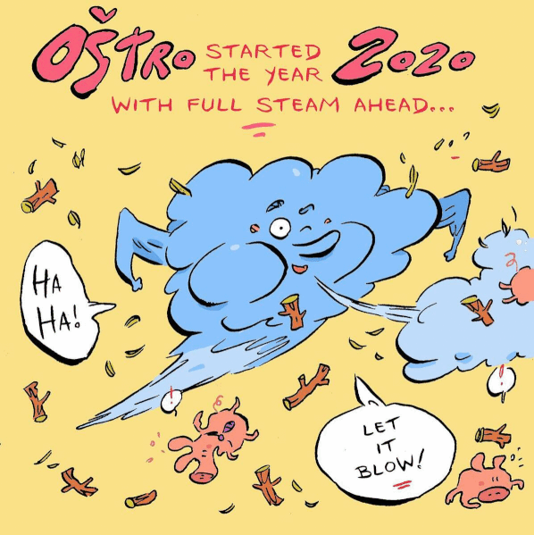 Tuširanka: 2020 knocked the wind out of us