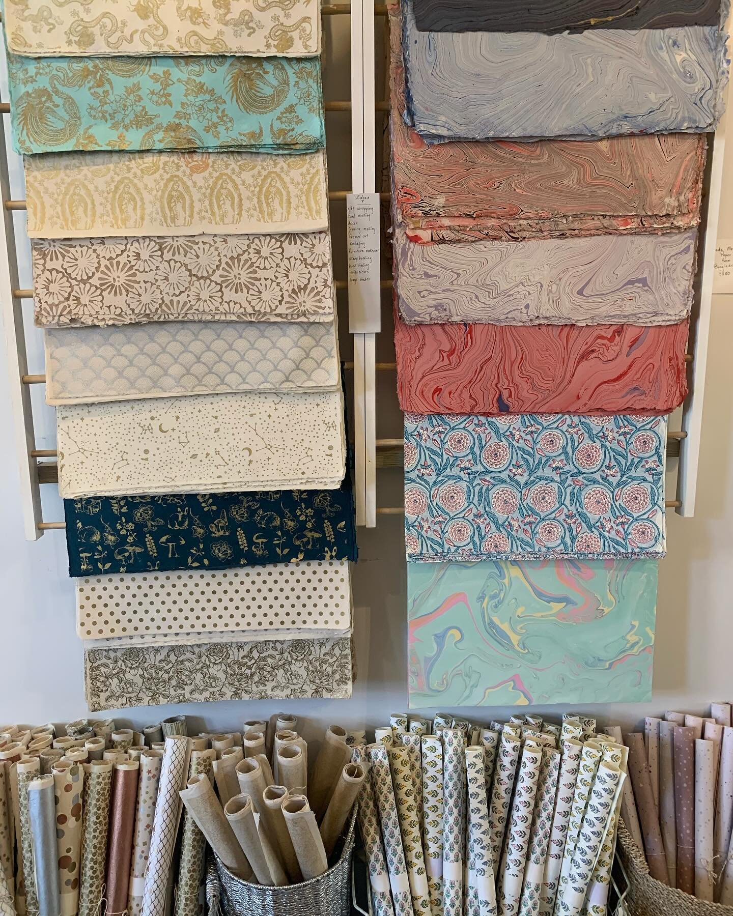 Paper appreciation post&hellip;We&rsquo;ve talked about our &ldquo;wrapping&rdquo; papers before and our love for them. People often ask us what else you can do with them besides using them to wrap gifts. Here are some ideas, but, not limited to what