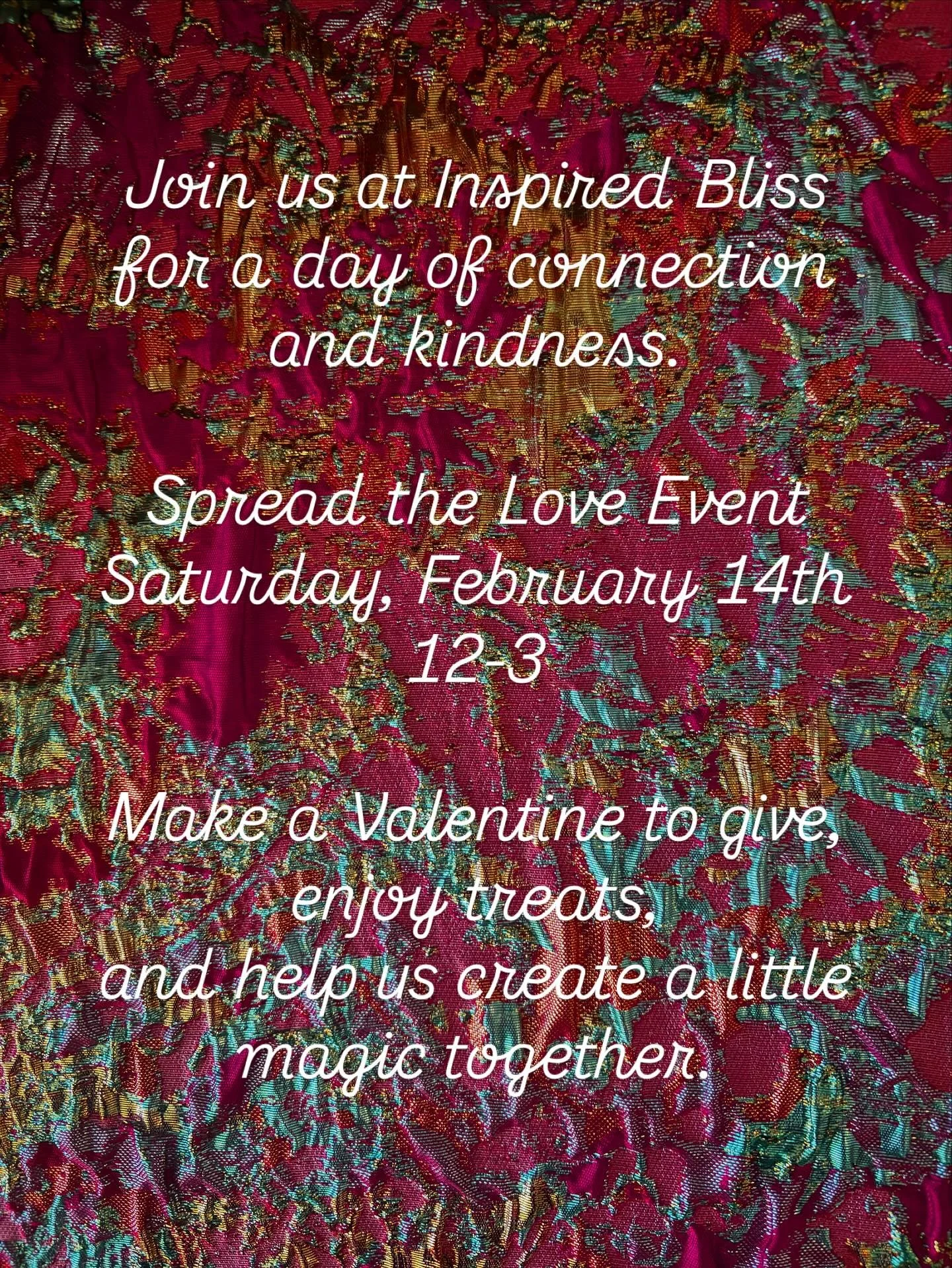 #spreadlove #maynardma #inspiredbliss