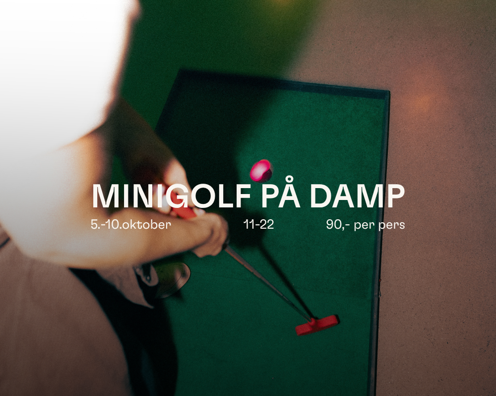 MINIGOLF PÅ DAMP