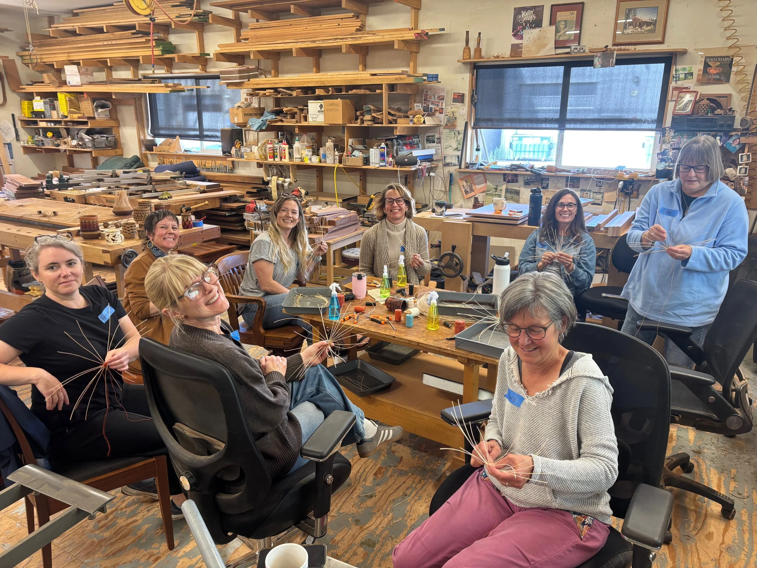 basket weaving class 