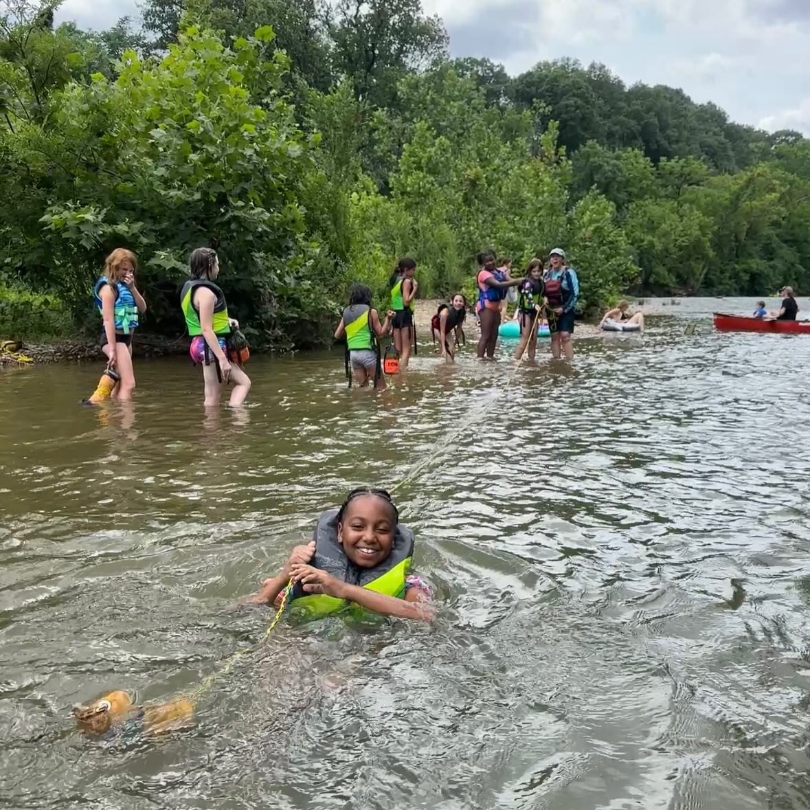 Practicing River Safety & Rescue