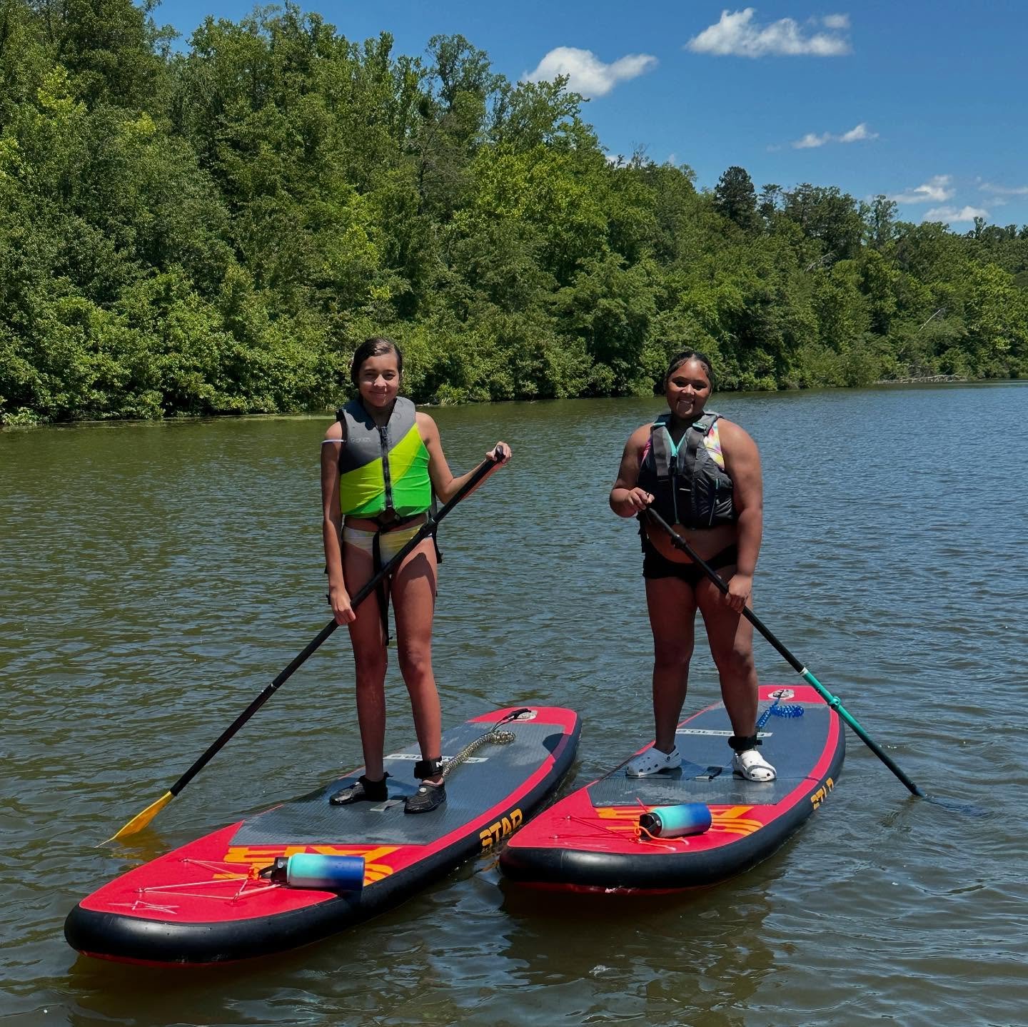 SUPing at Fairy Stone State Park