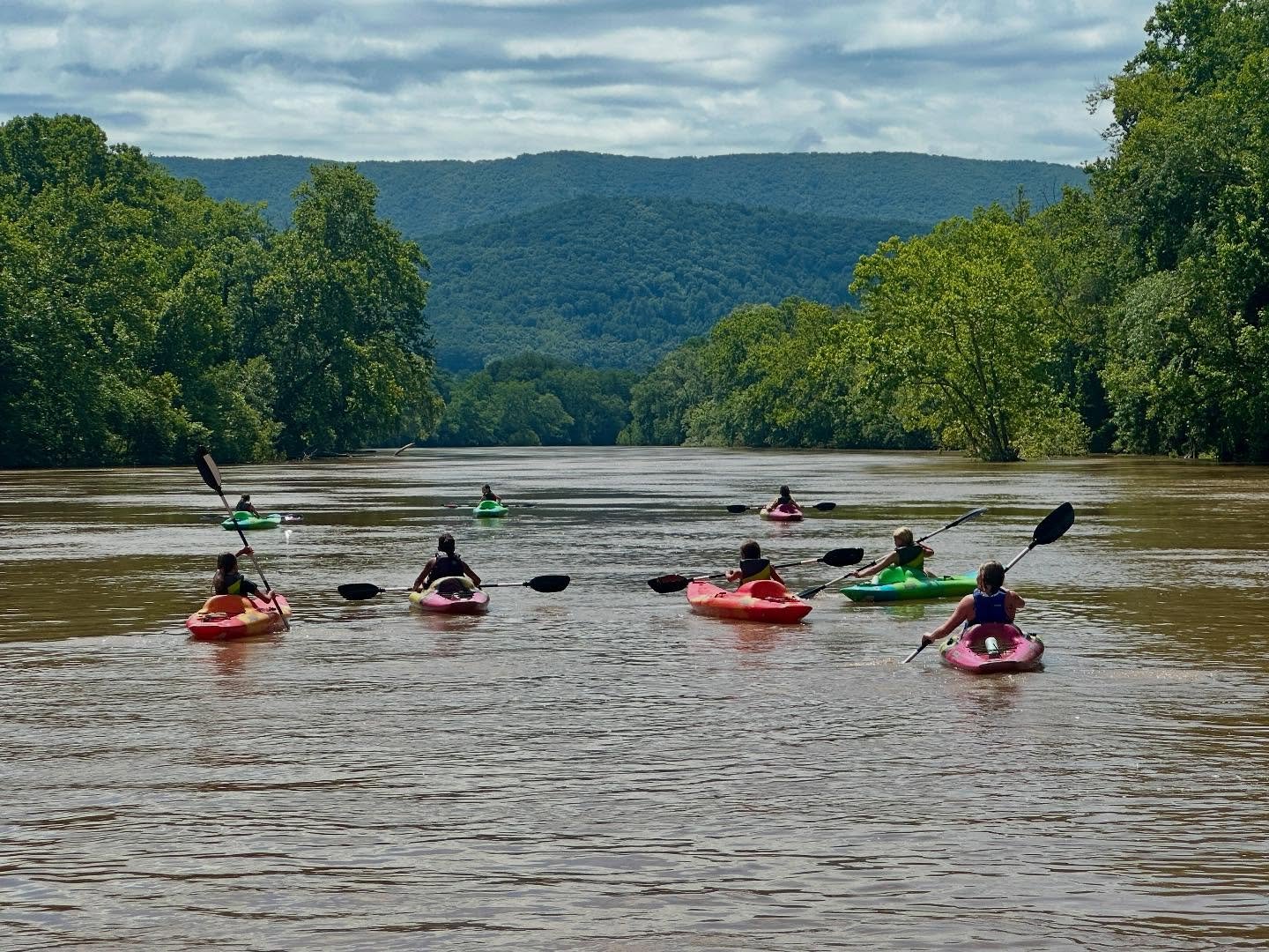Kayaking Springwood to Buchanan