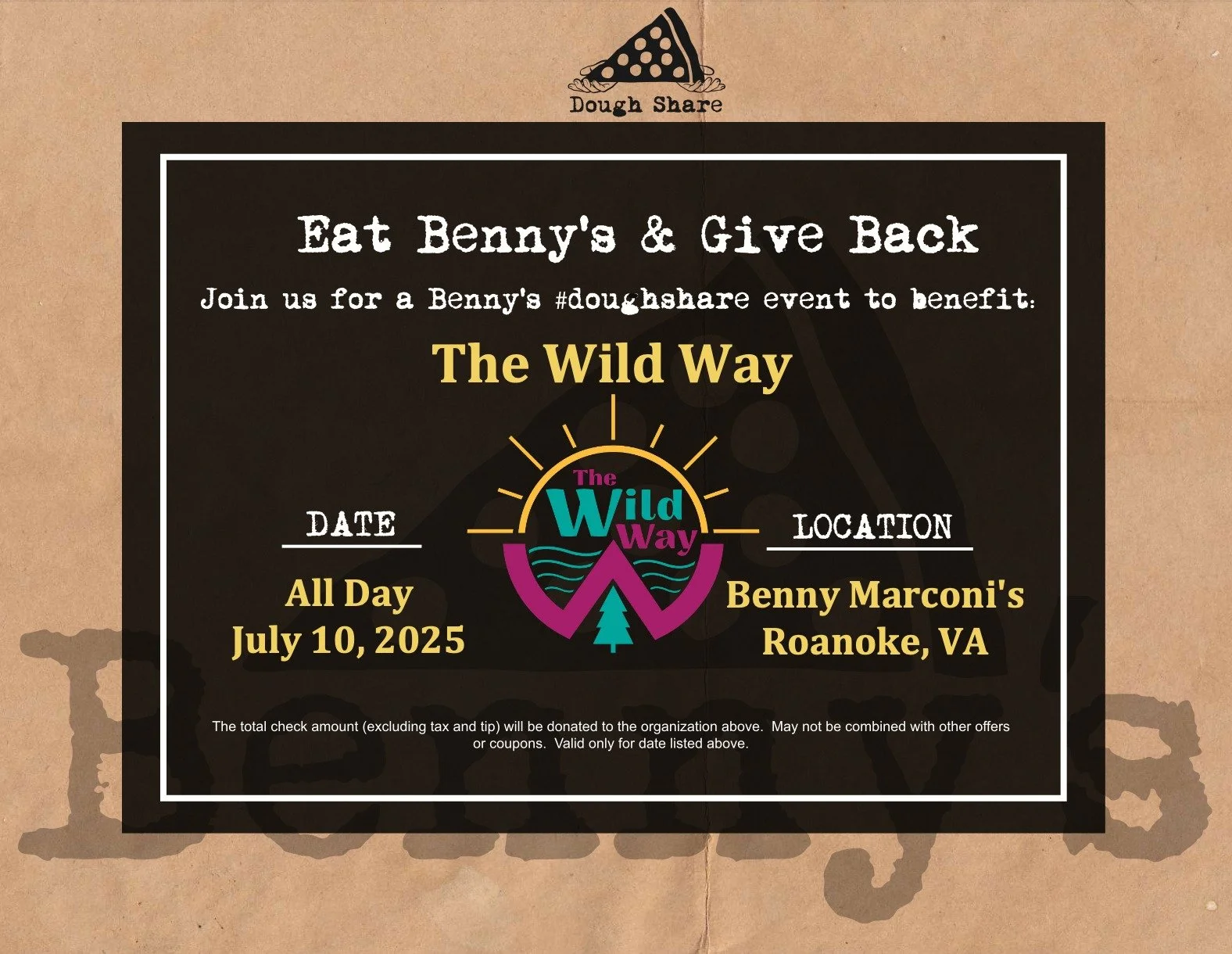 Pizza + The Wild Way?