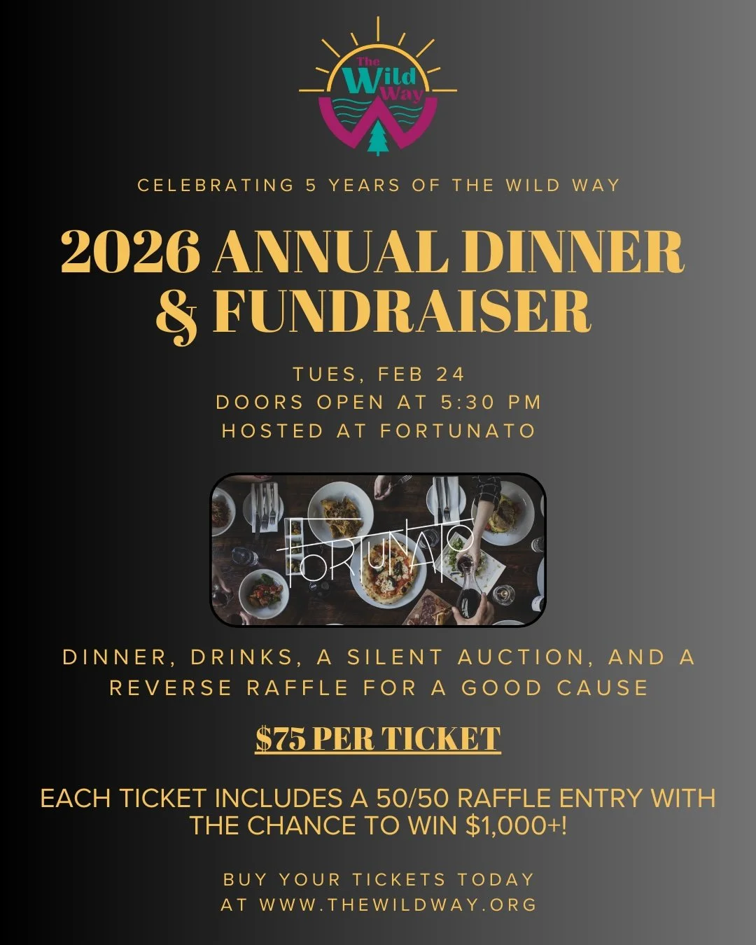 Coming up - 2026 Fundraiser!