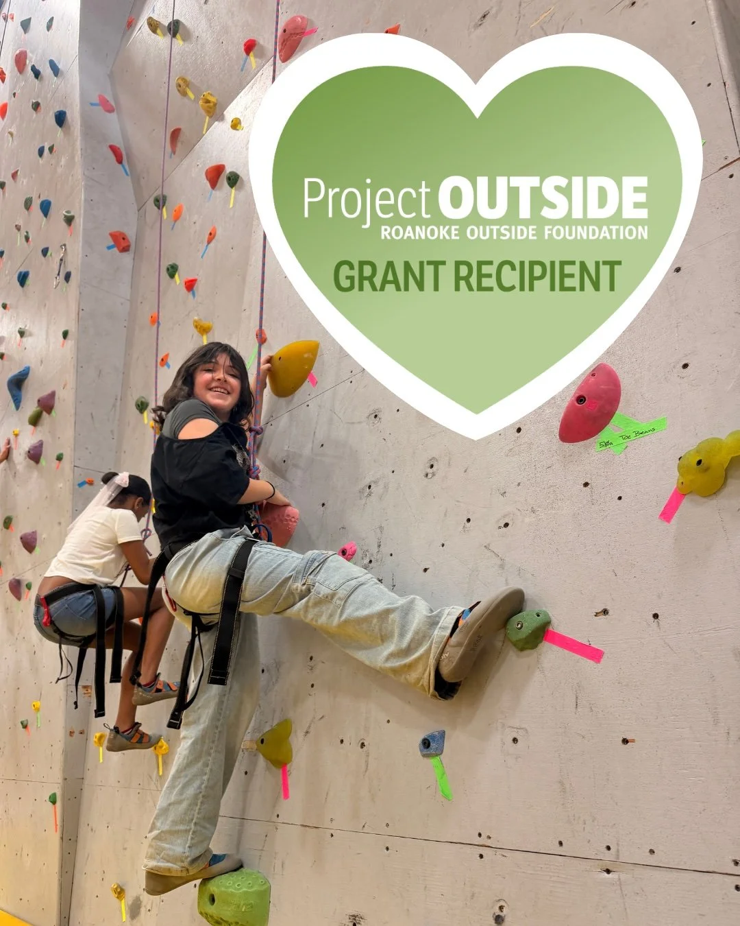 Thank You, Roanoke Outside Foundation!