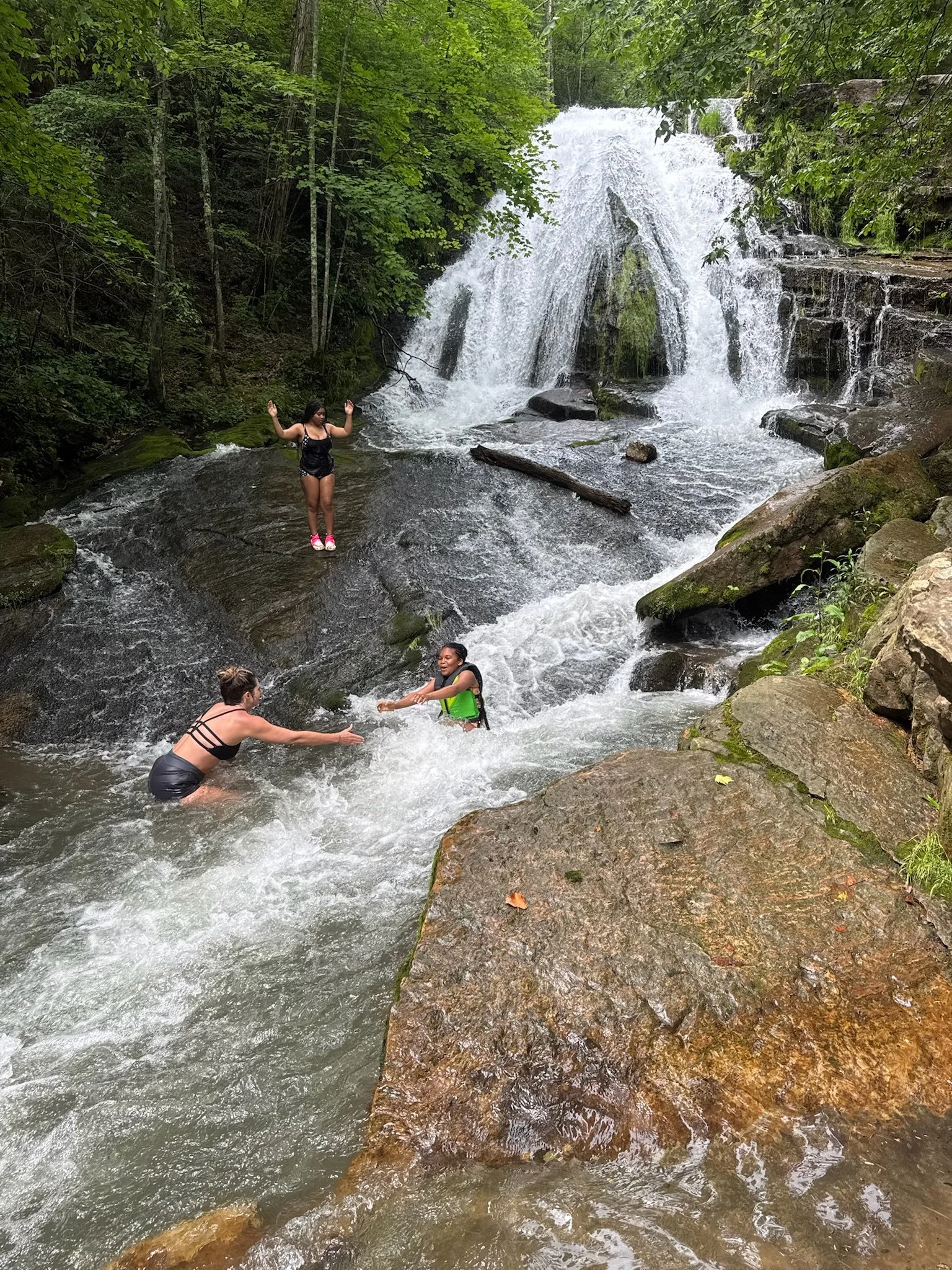 Roaring Run Hike and Waterslides: Saturday, September 12th (click here to enroll)