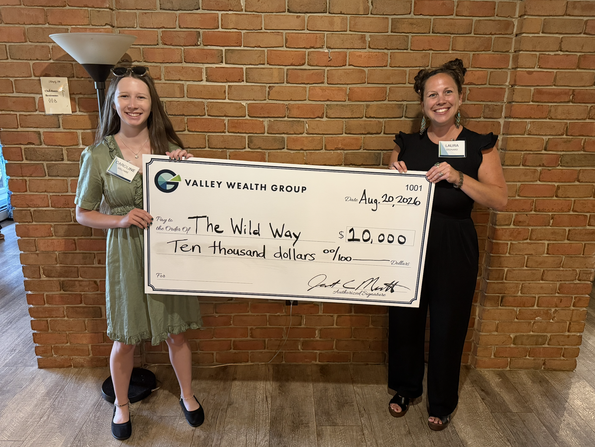 Thank You, Valley Wealth Group!