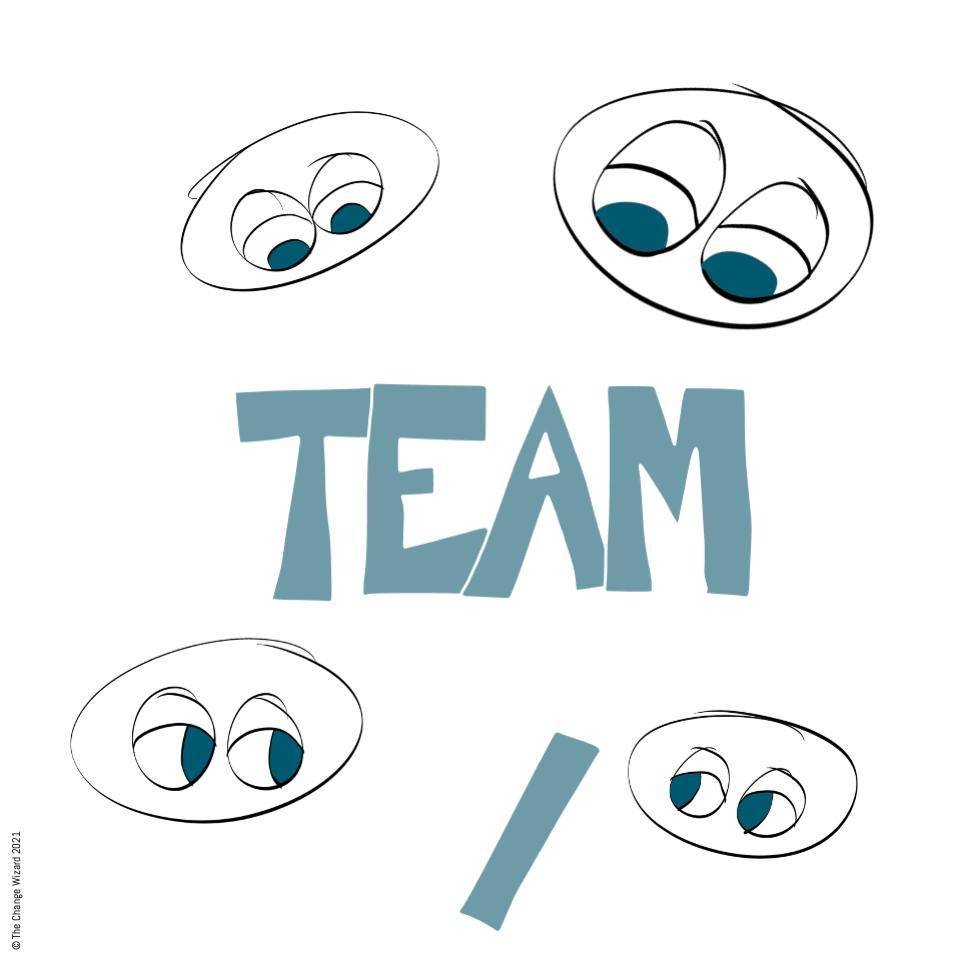 There is no 'I' in team. 

Watch out for leaders who talk about 'I'. - We are a team, I am an island 

Think carefully about the language you use. Talking about your needs, using &lsquo;I&rsquo; as a leader, can feel like you and them.

Create owners
