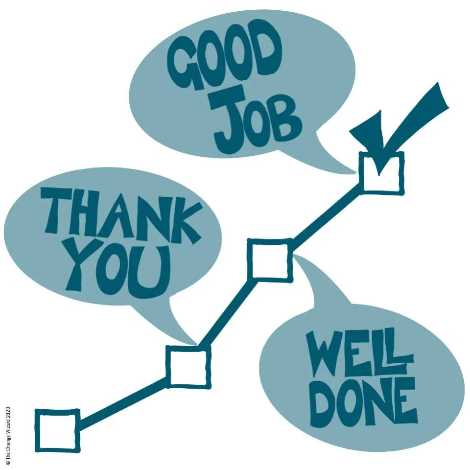 Offer small, accessible rewards sooner, rather than a bigger reward at the end.

Think of rewards differently. A Thank-you, positive feedback, small moments of celebration. 

Big rewards are too hard for our brains to get around, and are often too fa