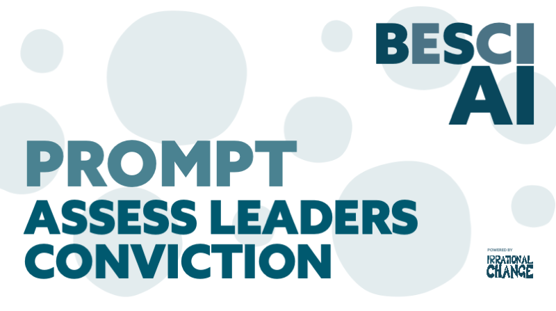 Assess Leadership Conviction 