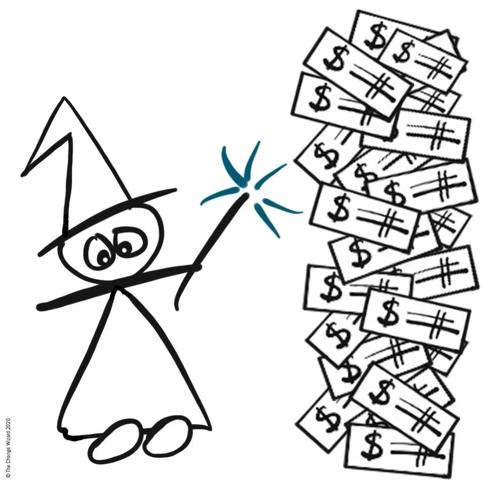 If your change relies on people choosing to do things differently, great change management will ensure that you realise your full value.

How often does your organisation achieve the value you expect from changes? 

Even investing in a 'Big 4' or one