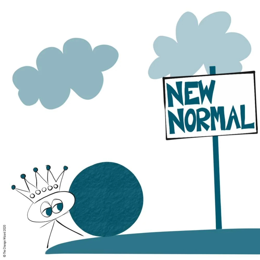 Are you ready to create a new normal? 

Beware settling in the now. Once the rock is rolling, choose where you want it to go to.

It can be tough to get the rock rolling, but once the muscle is moving, create a normality around being flexible and agi