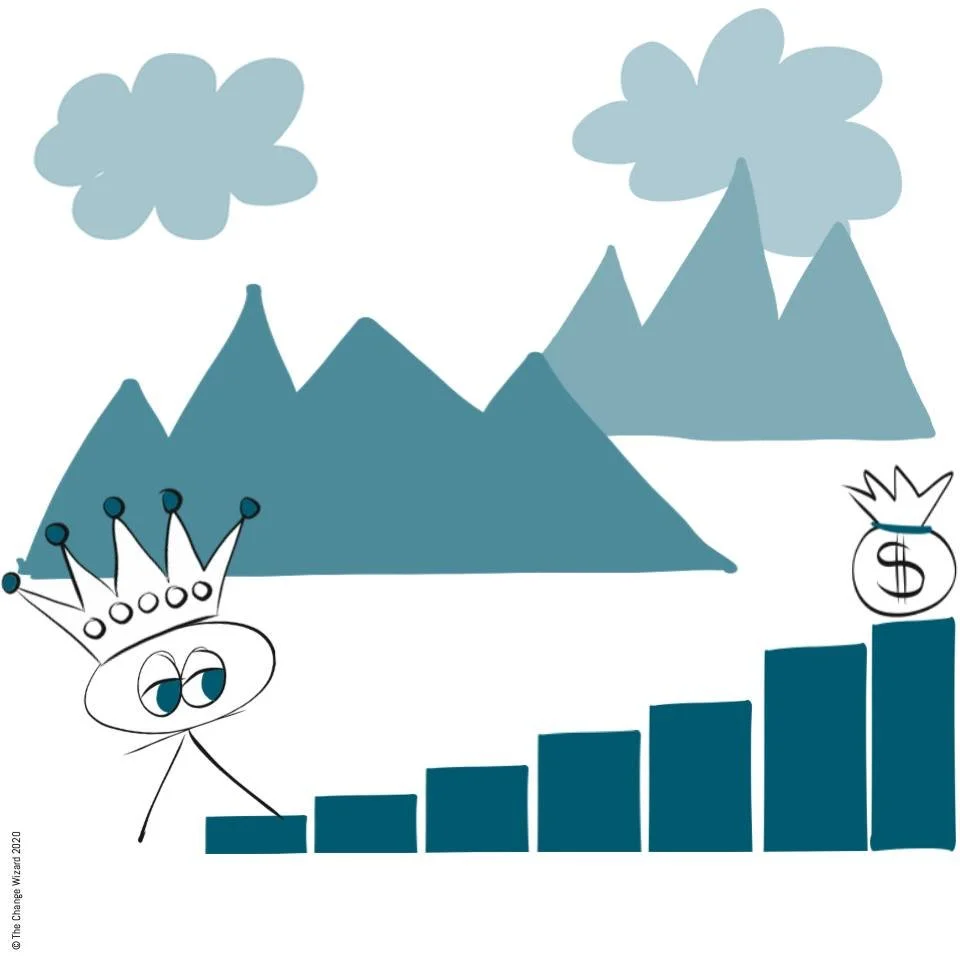 Build confidence with small steps. 

Evolution not revolution.

Reduce the risk of triggering a defensive wall, with small unthreatening steps that build confidence.

Simple, practical, and achievable.

#IrrationalChange #SmallSteps #AchievableGoals 