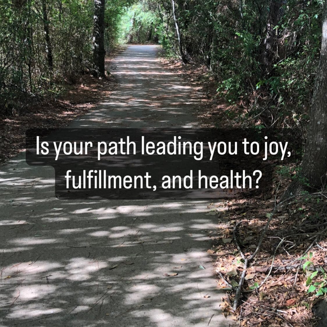 Where is your path taking you?

Yesterday Harper and I talked to you about self-care routines. 

She said she eats her oranges for vitamin C and to not get mucus (from a cold).

I mentioned I&rsquo;ve been going for morning walks.

What we didn&rsquo