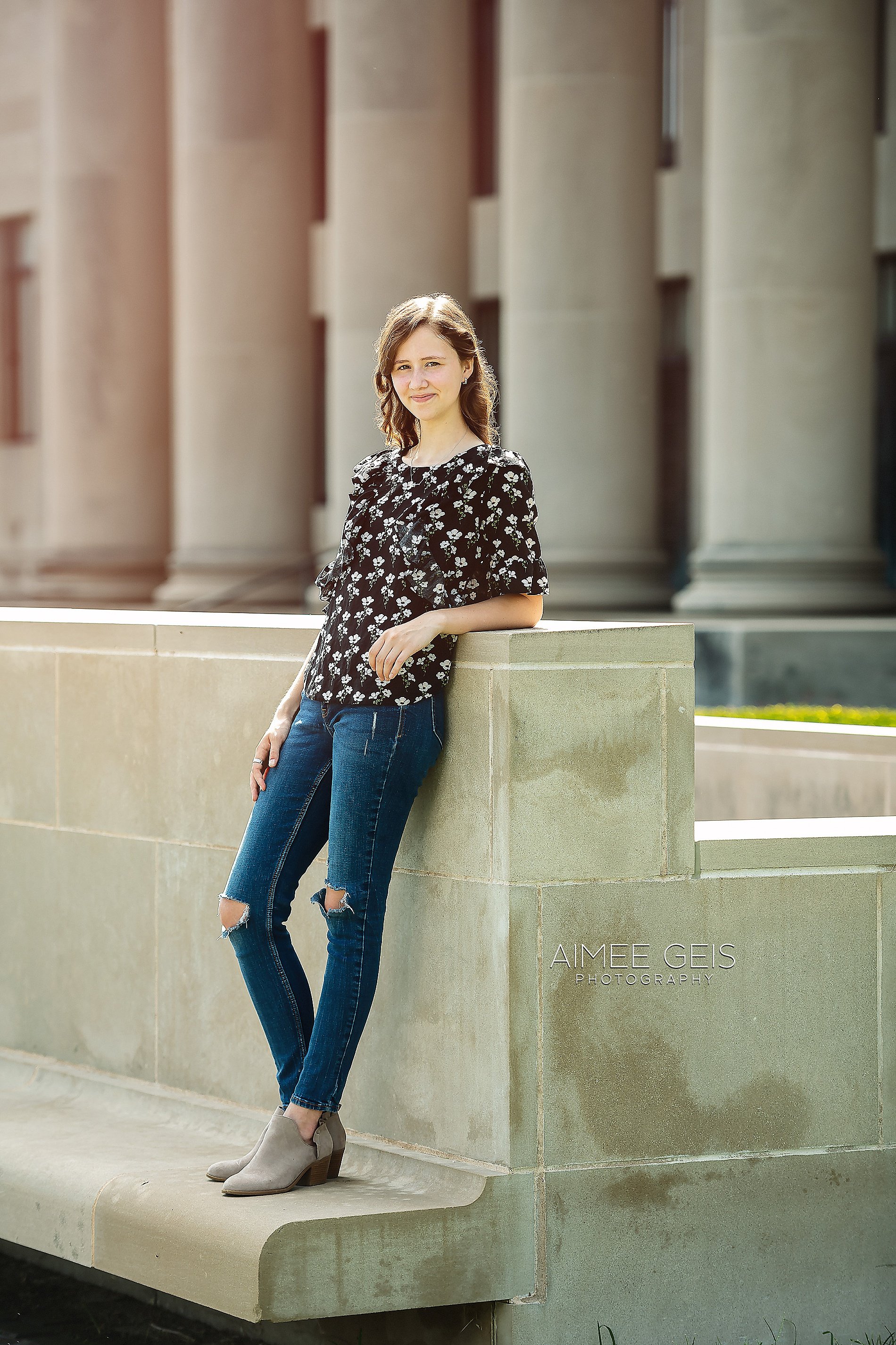  Spring senior session in Kansas City by Aimee Geis Photography  