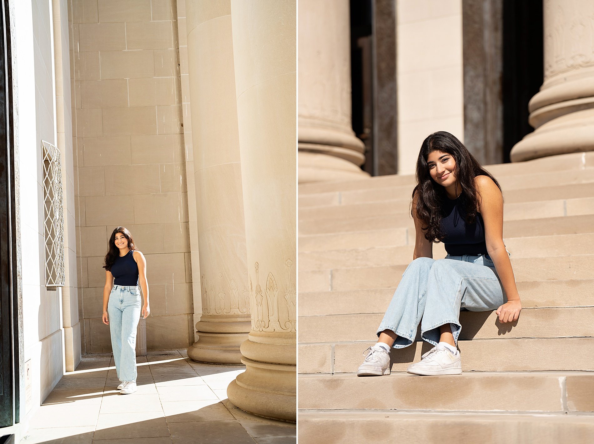  Kansas City Senior Session in downtown KC 