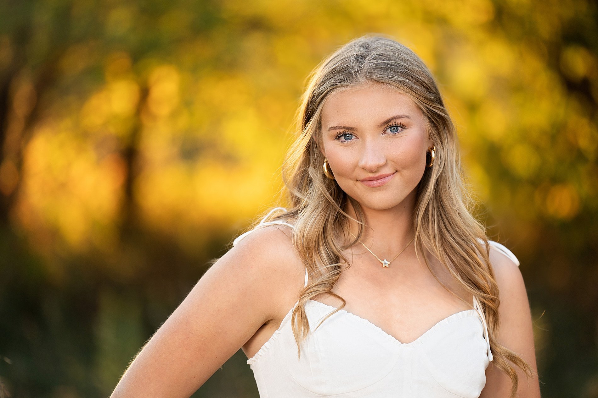  senior girl  sunset portraits 