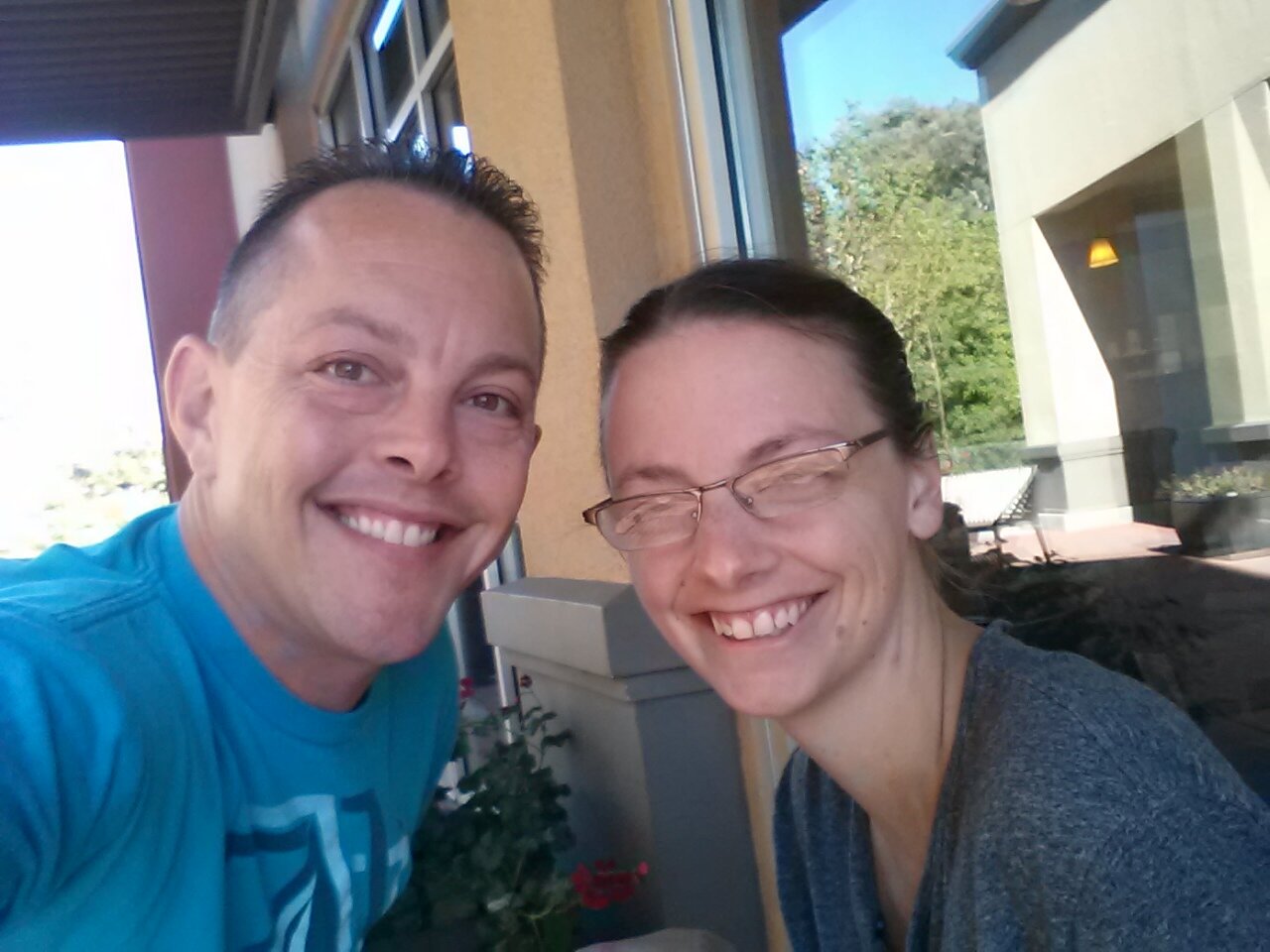 Day 1 ~ Justin &amp; Linda first met at Peet's Coffee in Pinole - October 12, 2014