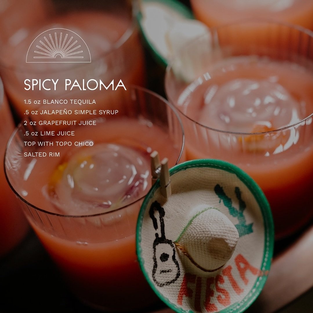 Happy Cinco de Mayo, make sure to celebrate with queso, margs, or a patio (or if you&rsquo;re like us, all of the above). 🇲🇽

#cincodemayo #cocktailrecipes #catering
