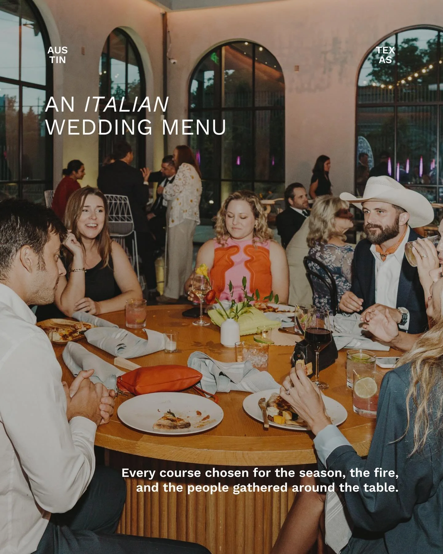A wood-fired pizza oven, a grazing station, a dinner that tasted like the season, and a late night snack that hit exactly when it needed to. 

*Julie &amp; Jason&rsquo;s Wedding at @assemblyhallatx planning by @designsqueenie photographed by @rileysh