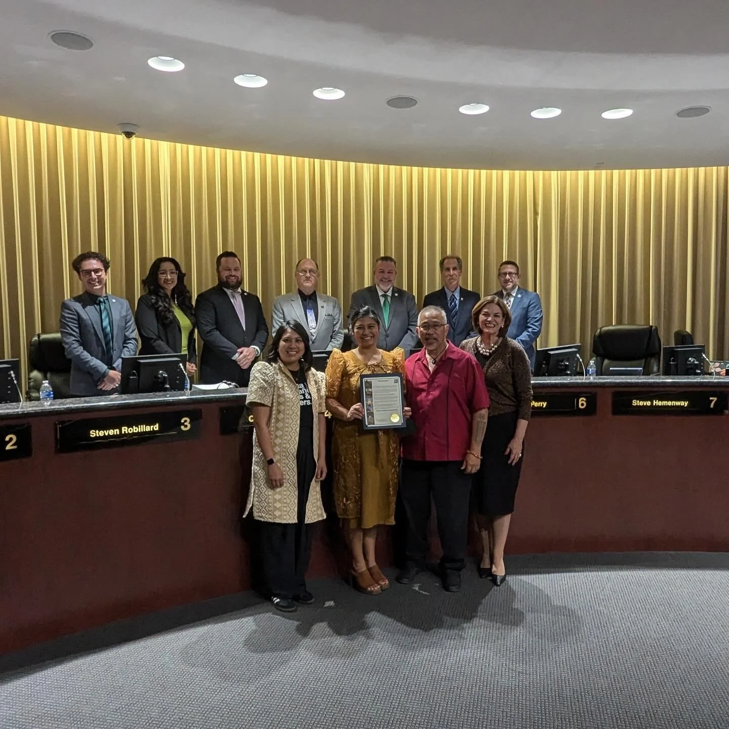 In their most recent book titled “The Message”- Ta-Nehesi Coates writes “in order to care for someone, they must first be seen.” 
Last night the @cityofriverside proclaimed that October is Filipino American History Month in R