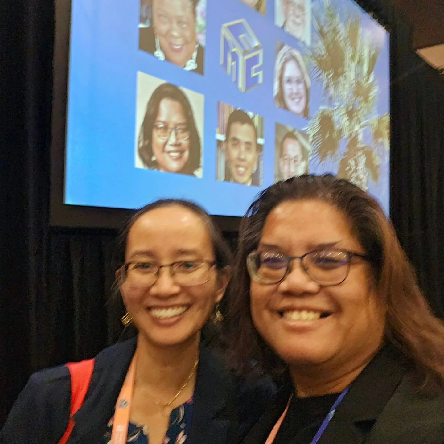 @fanhs.ocie & @fanhssandiego representing at the @camathcouncil CA Math Council South 2024 Conference "Shaping Our Futures"
Genevieve Esmende, Math Teacher, San Diego & Cyndi Abundabar Ting, Special Education Teacher, Anaheim are m
