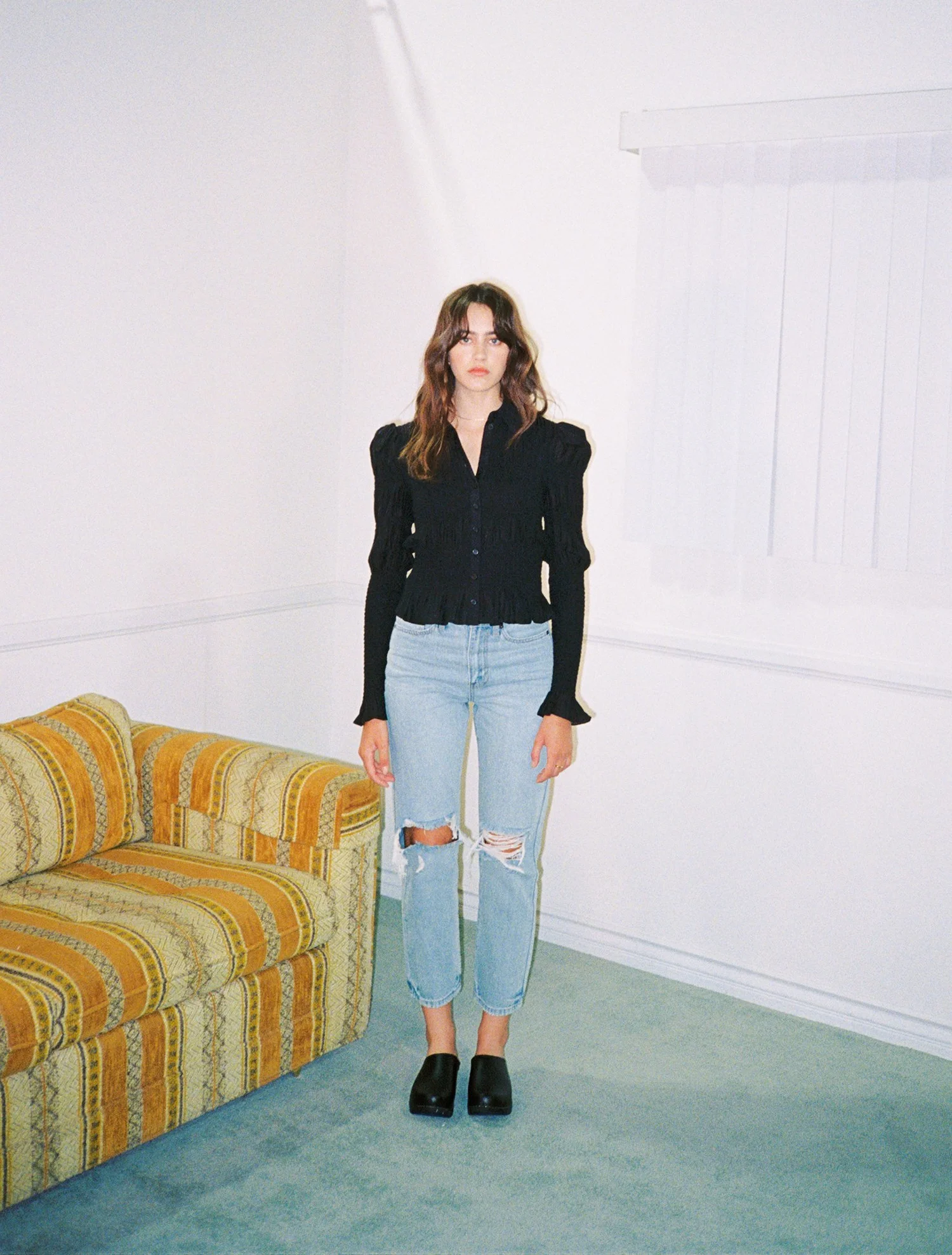 The Brookshire Distressed Straight — JUST USA JEANS