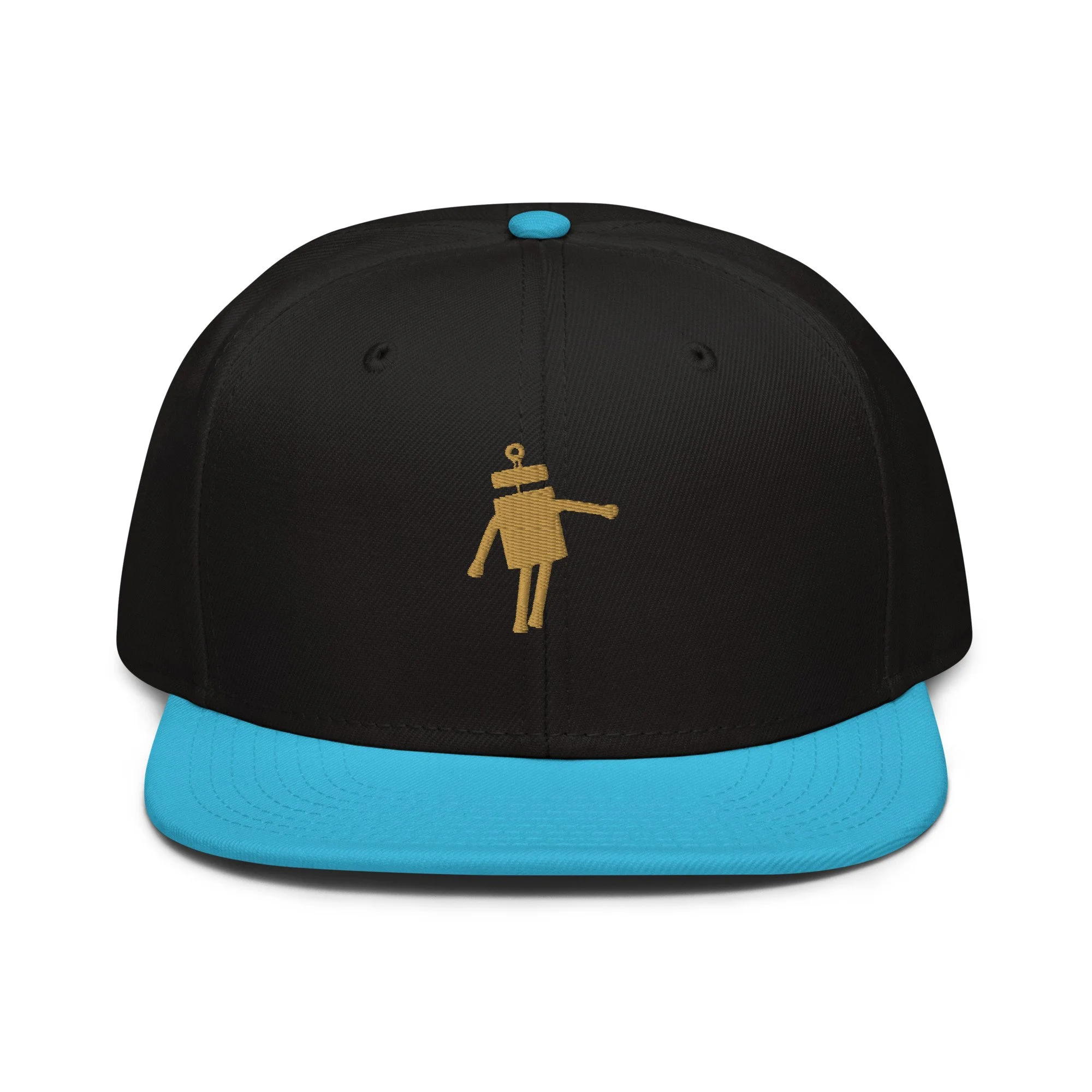 Gibson Robots Gold MVP Bot MSSL Back Snapback Hat - 8 Colors