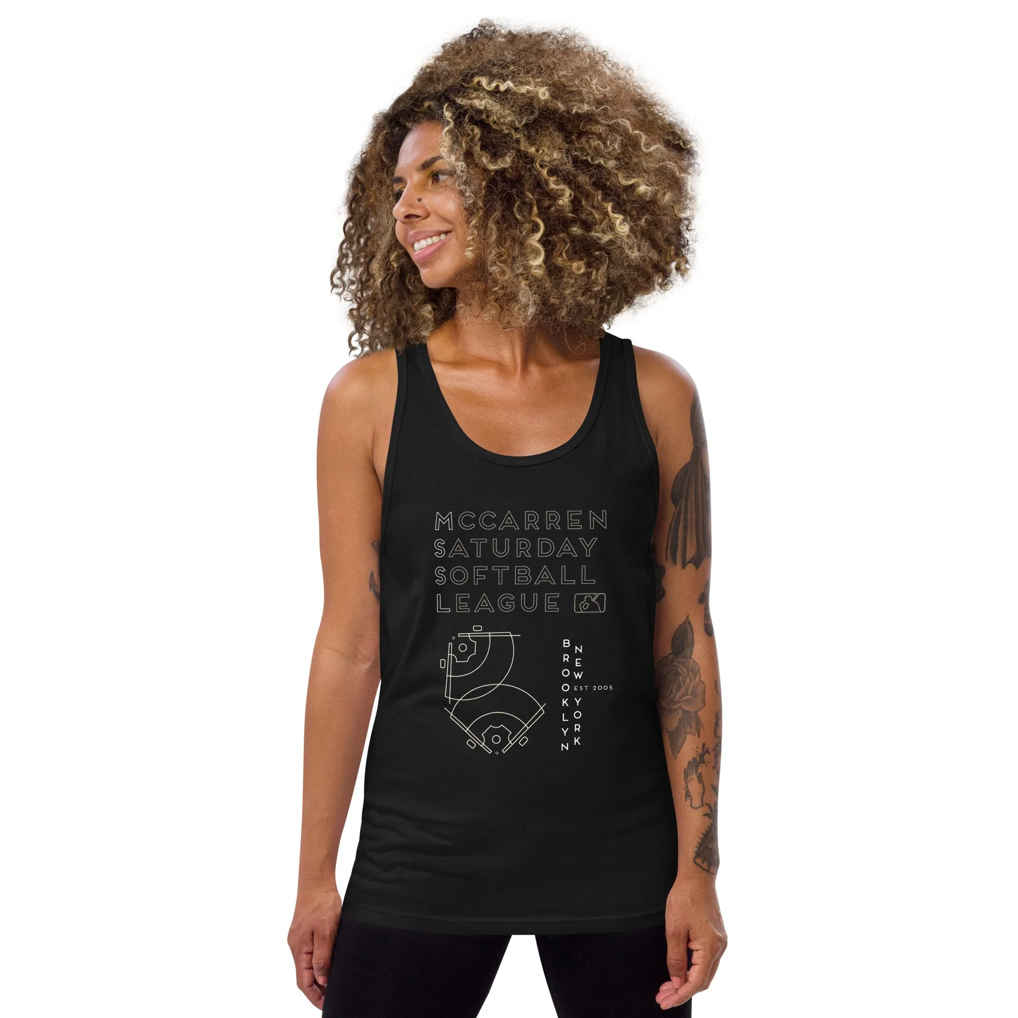 MSSL Two Field Graphic Unisex Tank Top