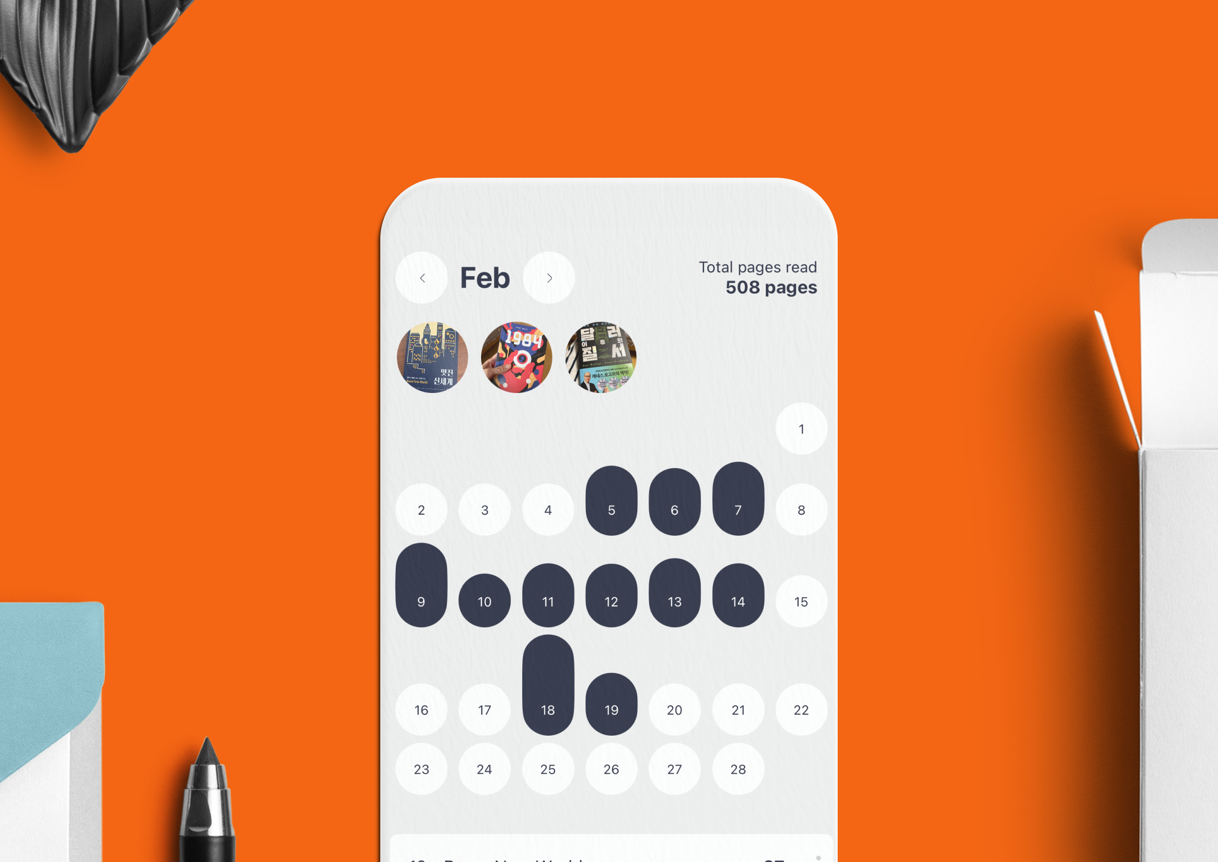 BookCircle - Monthly Overview