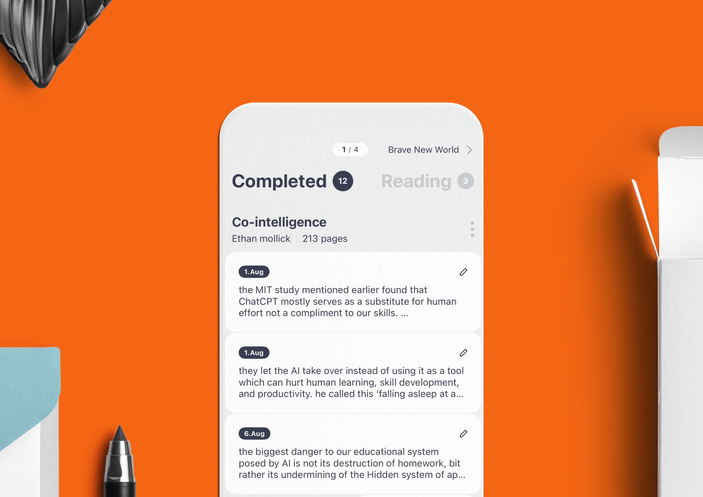 BookCircle - Completed List