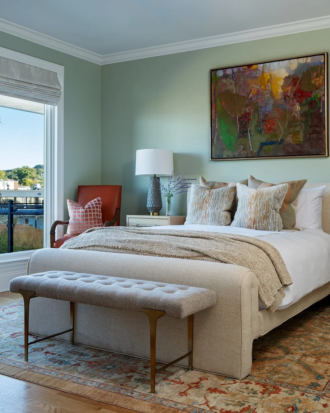 A little green goes a long way - timeless, refined and quietly sophisticated. From soft shades, to more saturated hues we love incorporating green in our design projects. 

Swipe and save for future inspiration.
.
Design by: @7b_design 
Photos by: @r