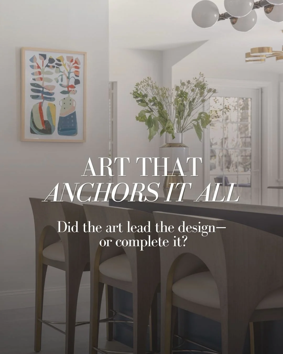 Art is what brings a space to life, setting the tone, adding depth, and giving a room its point of view. Sometimes it&rsquo;s where we begin, shaping the design from the start, and other times it&rsquo;s the final layer that pulls everything together