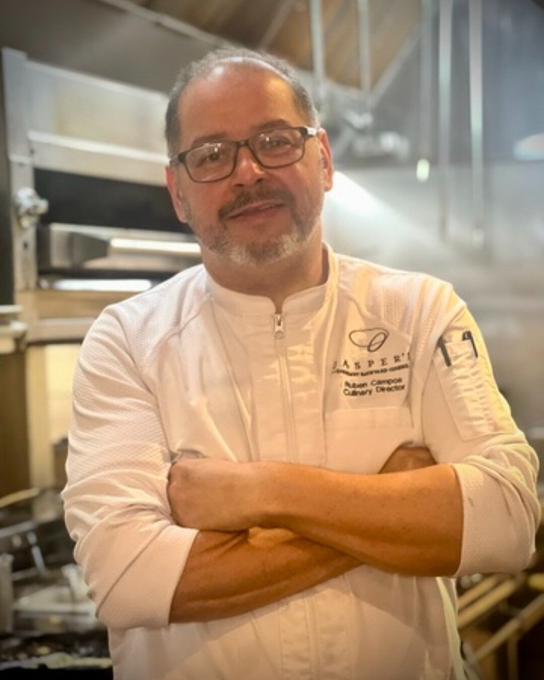 The man. The myth. The Ruben. 

Culinary Director Ruben Campos has been with Jasper&rsquo;s for 18+ years. 

From designing the seasonal menu options to curating each wine dinner, Ruben&rsquo;s culinary flair speaks in each and every dish served.