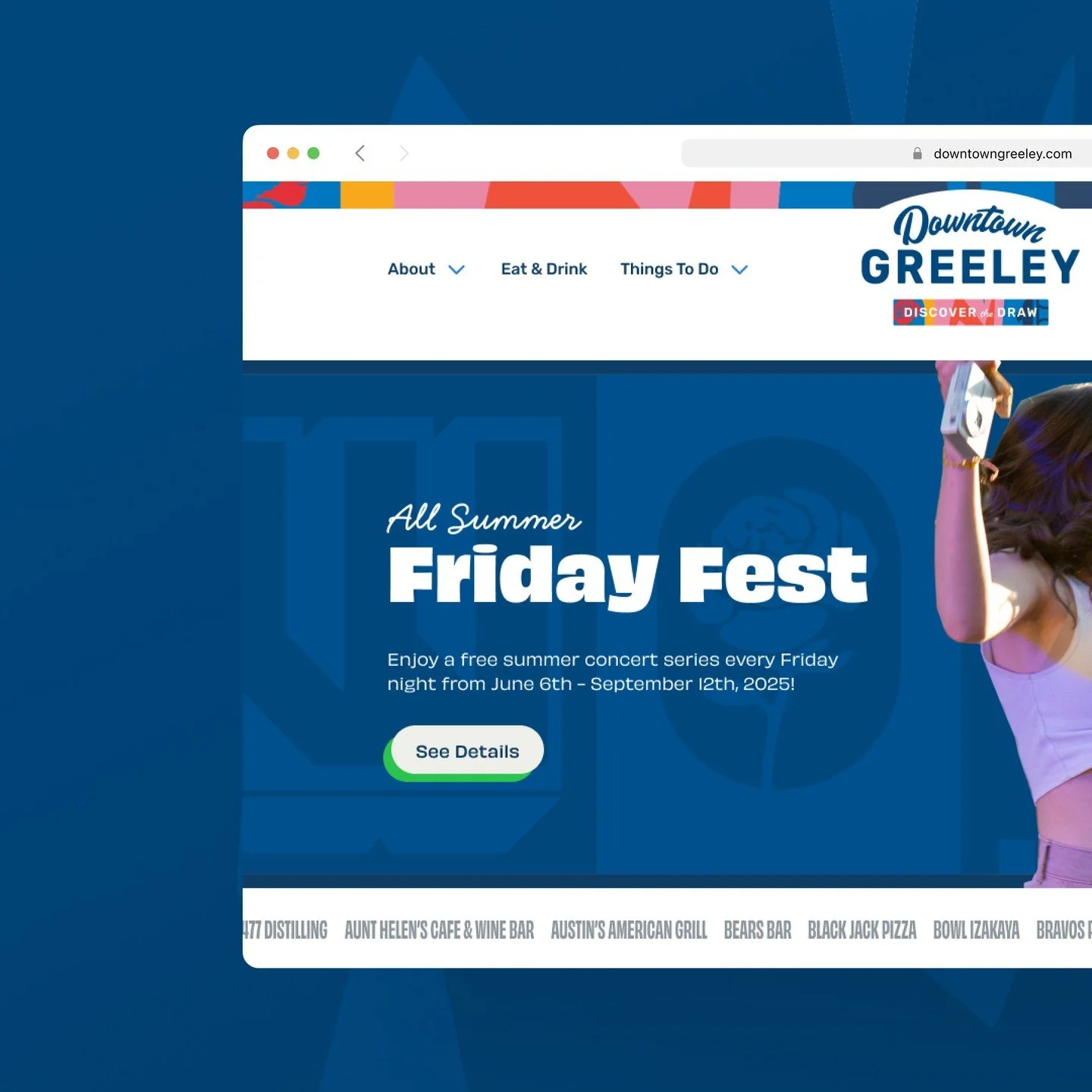 This past year, working alongside Downtown Greeley has truly been a highlight. The DDA team&rsquo;s passion for community and creativity made this project something special.

Special shoutout to @paulbeveridge for the logo work and everyone at the DD