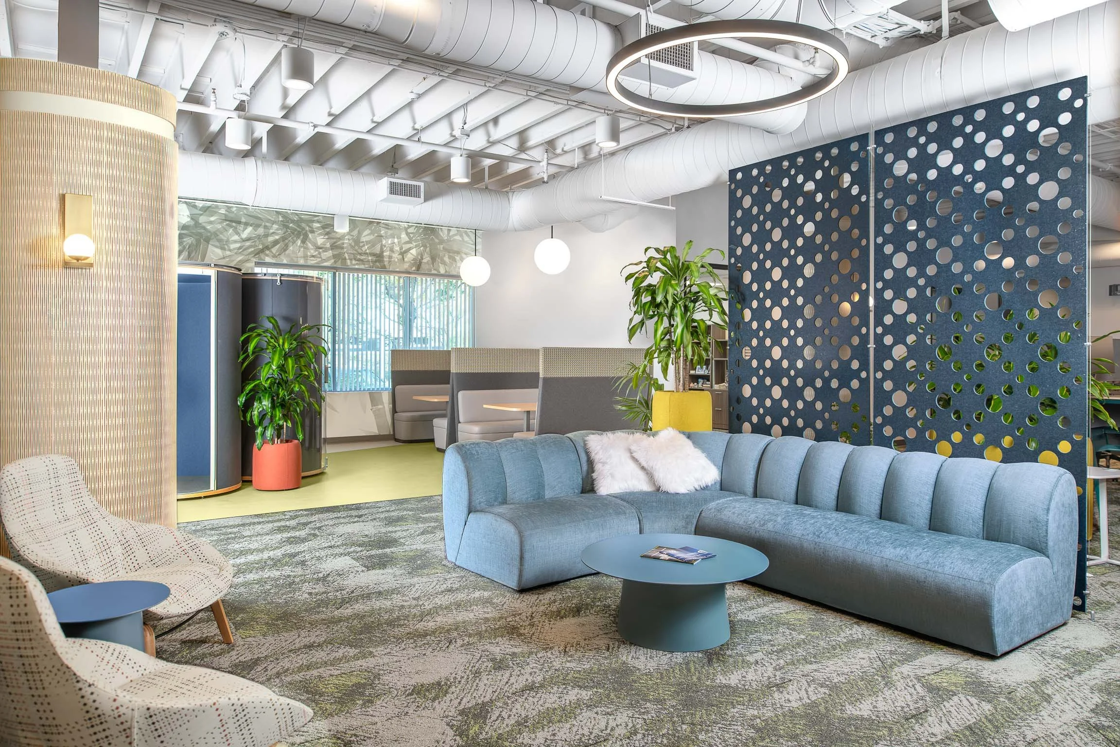 HRL Lab Commercial Modern Office Interior Design Project in Los Angeles