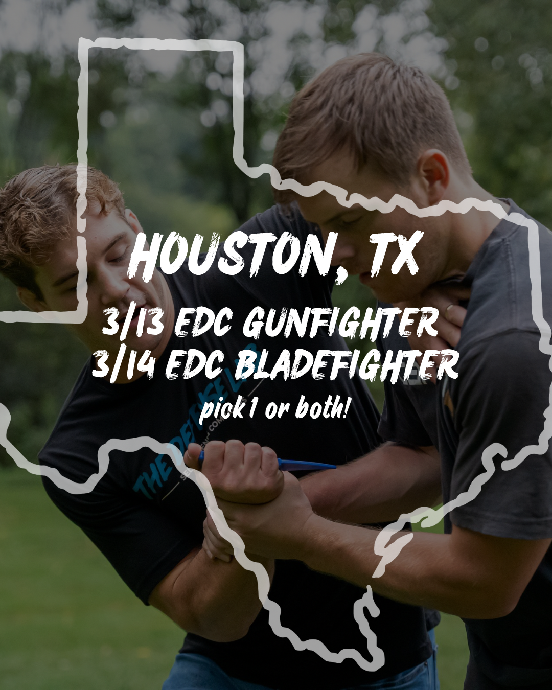 Houston, TX - EDC GUNFIGHTER & EDC BLADEFIGHTER