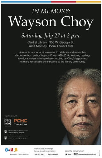 In Memory: Wayson Choy Video