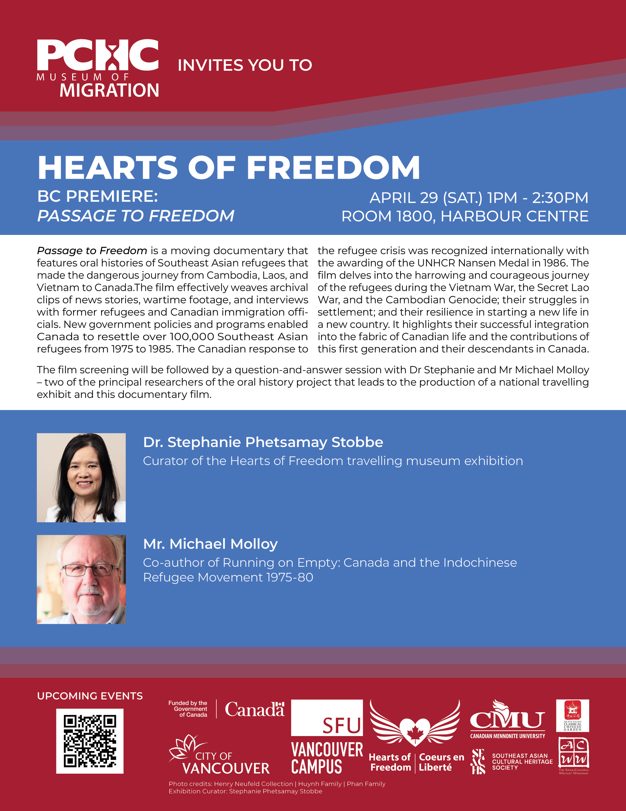 Informal Guided Tours of Hearts of Freedom Exhibition