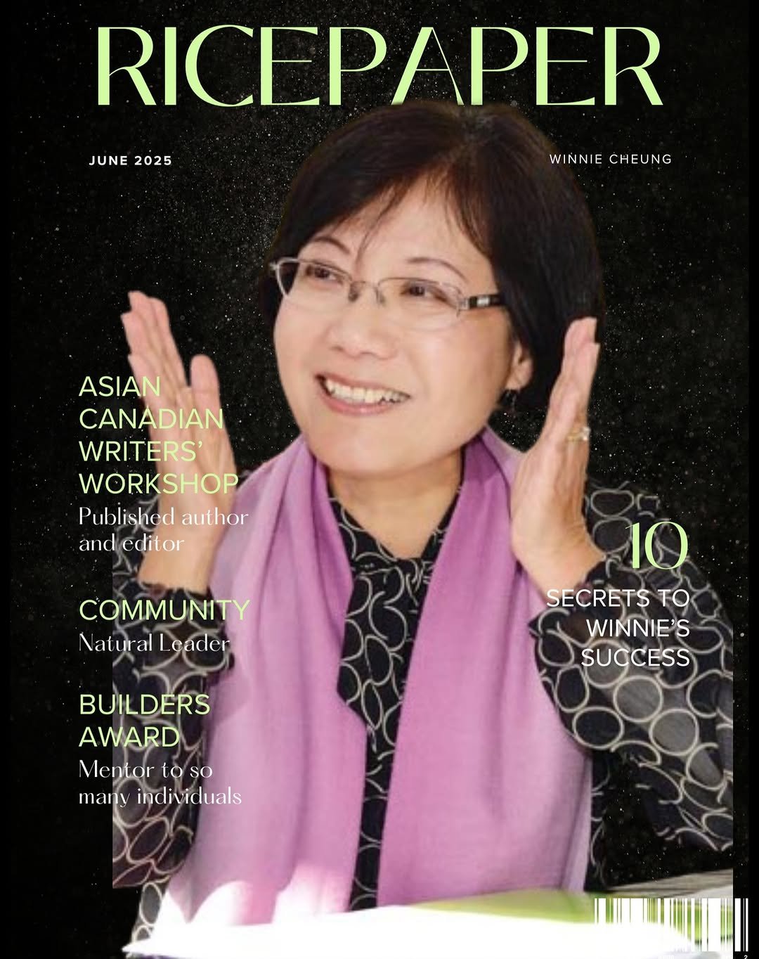 Winnie Cheung Honored with ACWW Community Builders Award