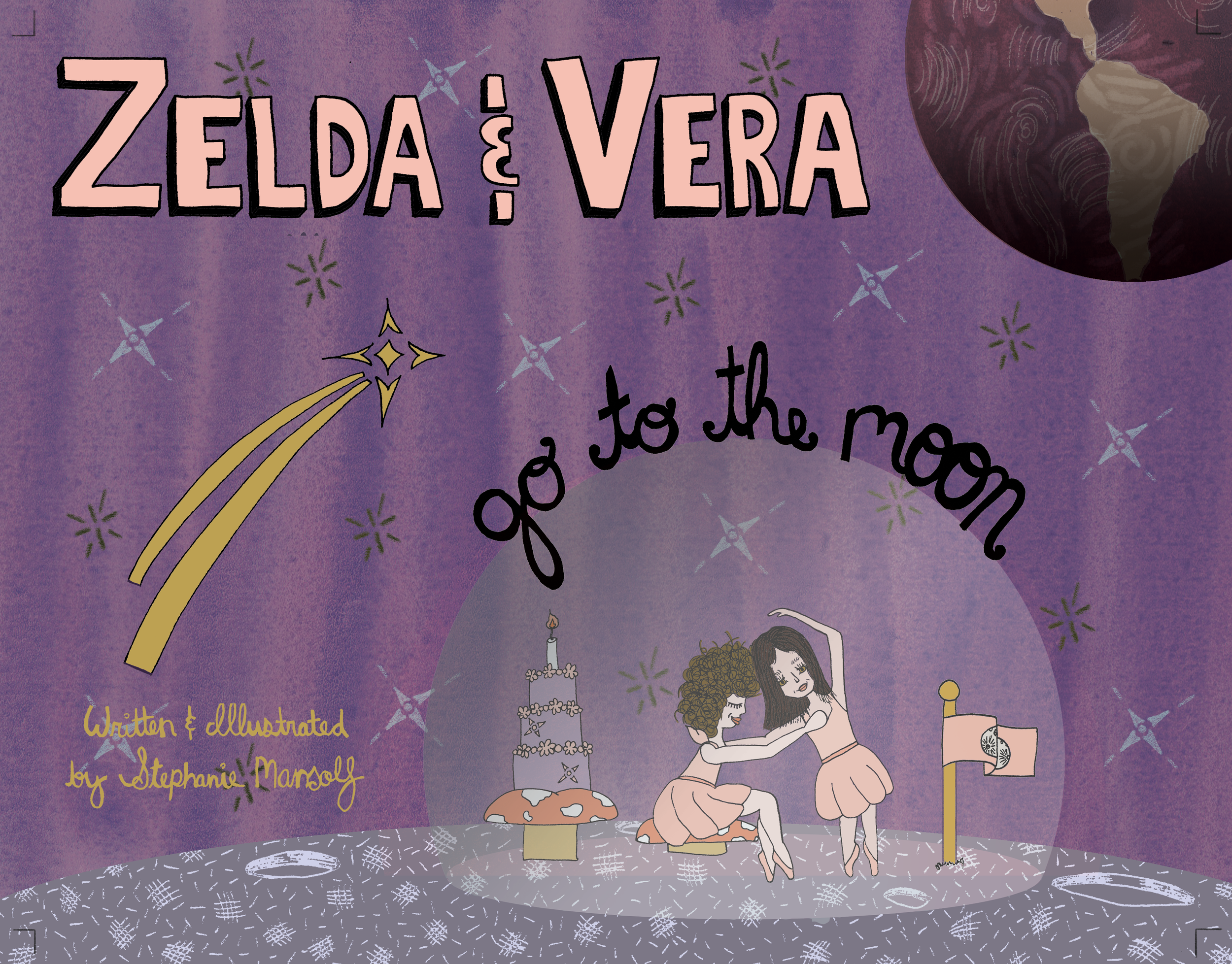 Zelda & Vera go to the Moon - Cover Image