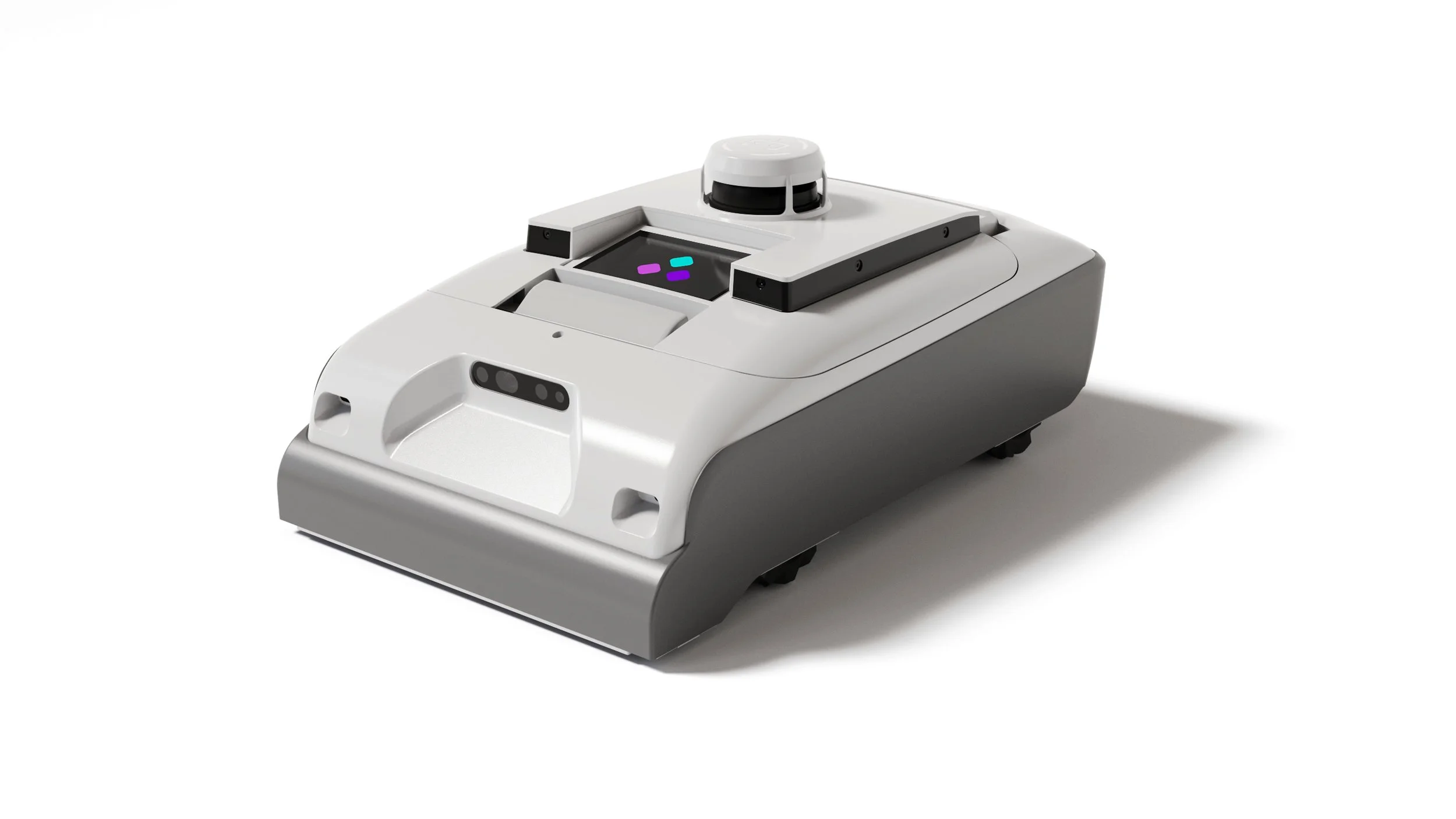 Tailos Rosie robot vacuum on a white background